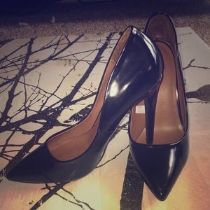 Mossimo Black Patent Pointed Toe Heels